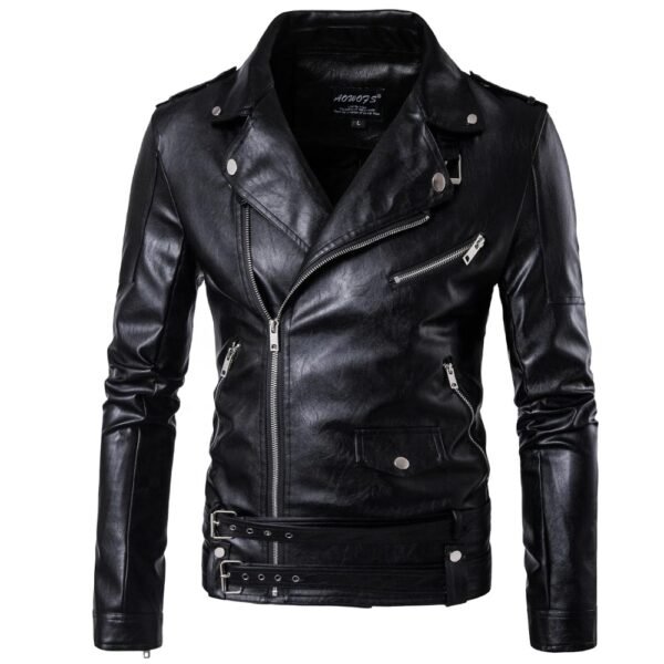Leather Fashion Jacket - Image 2