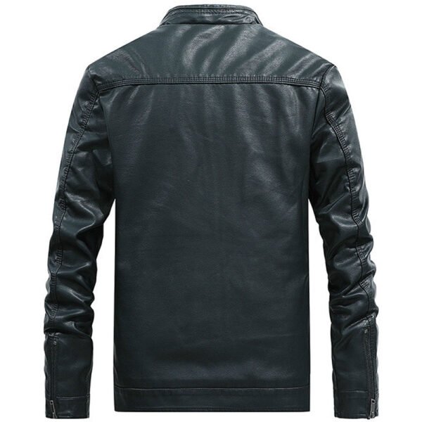 Leather Fashion Jacket - Image 2