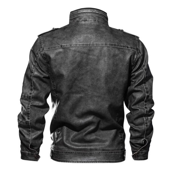 Leather Fashion Jacket - Image 2
