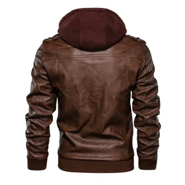 Leather Fashion Jacket - Image 4