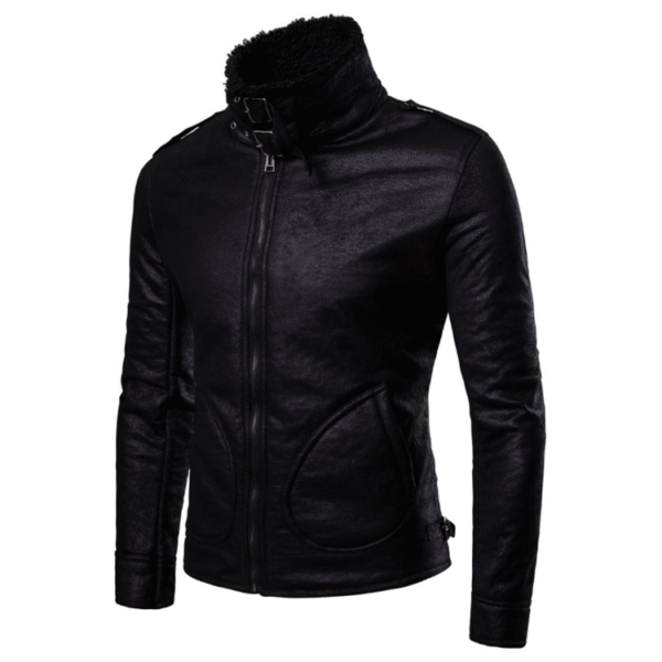 Leather Fashion Jacket - Image 2
