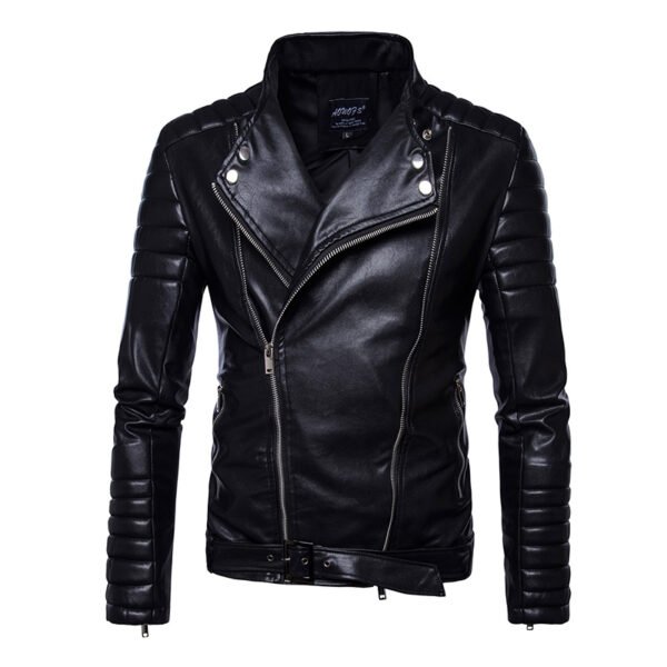 Leather Fashion Jacket - Image 2
